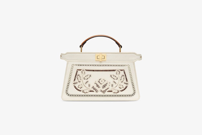 fend ss21 embroidered baguette bags handbags
