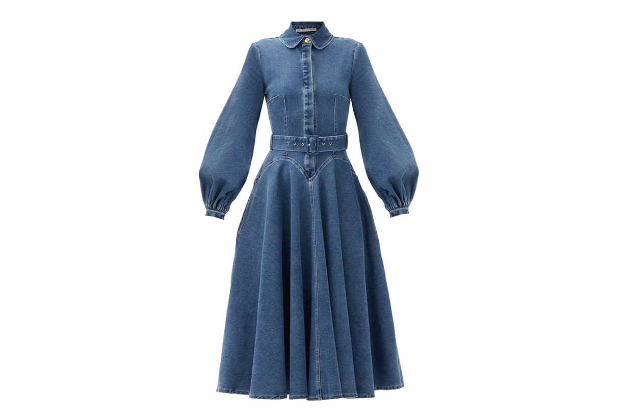 denim dress 2021 spring summer fashion trend