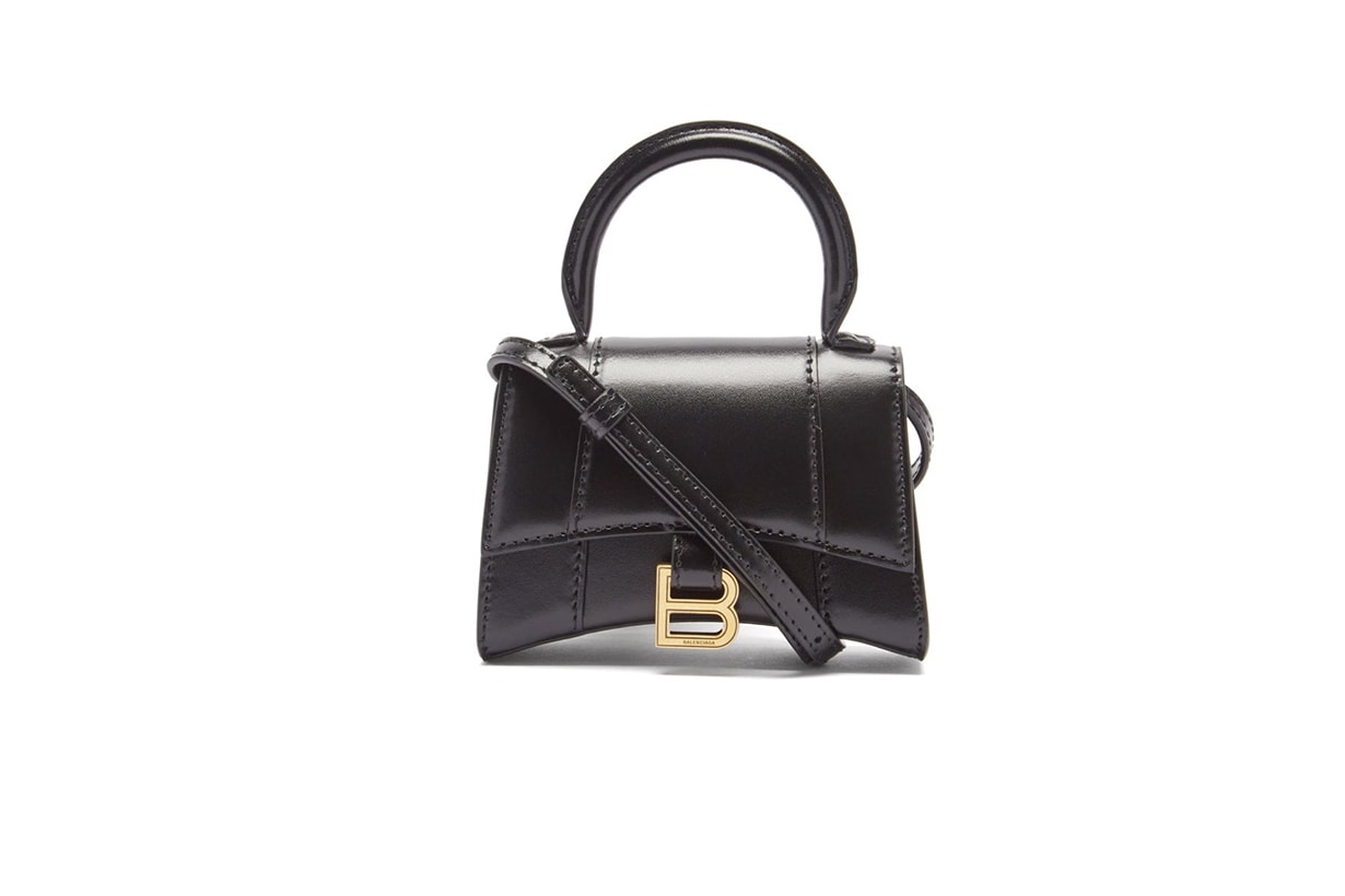 Balenciaga hourglass top handle handbags