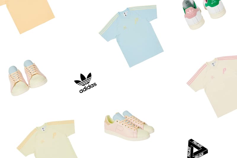 palace skateboards adidas originals 2021 SS stan smith t-shirts