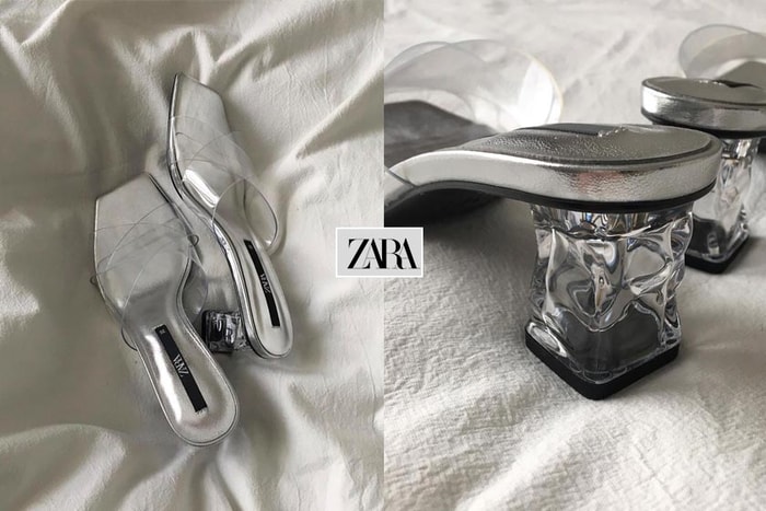 加入時髦行列：ZARA 透明涼鞋，不規則鞋跟散發高級美！