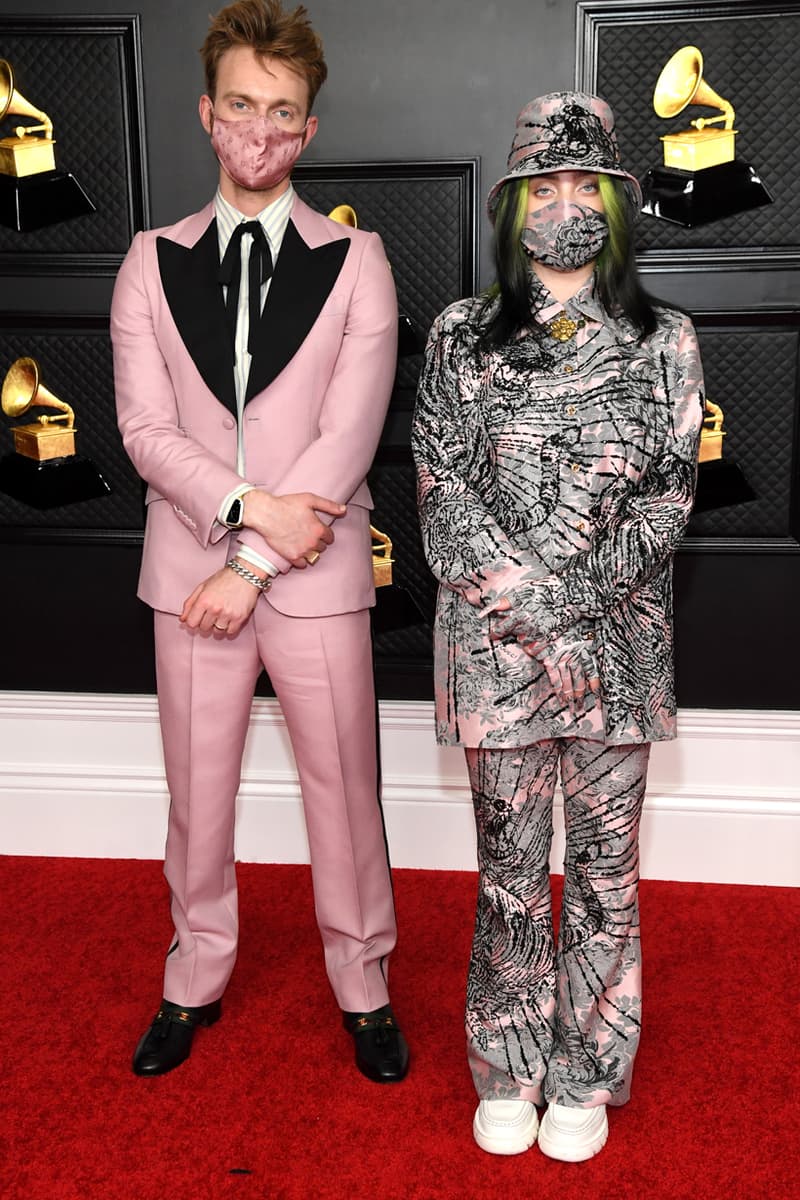 grammys red carpet 2021 63 dua lipa billie ingrid doja