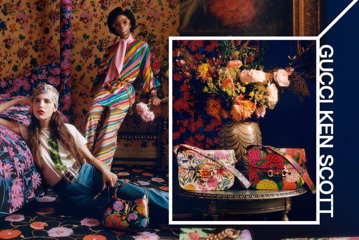 屬於春天的絢麗浪漫:聯乘著名布料設計大師,Gucci Ken Scott 別注系列矚目登場!