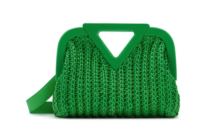 bottega veneta salon 01 triangle handbags collection small point handle Daniel lee