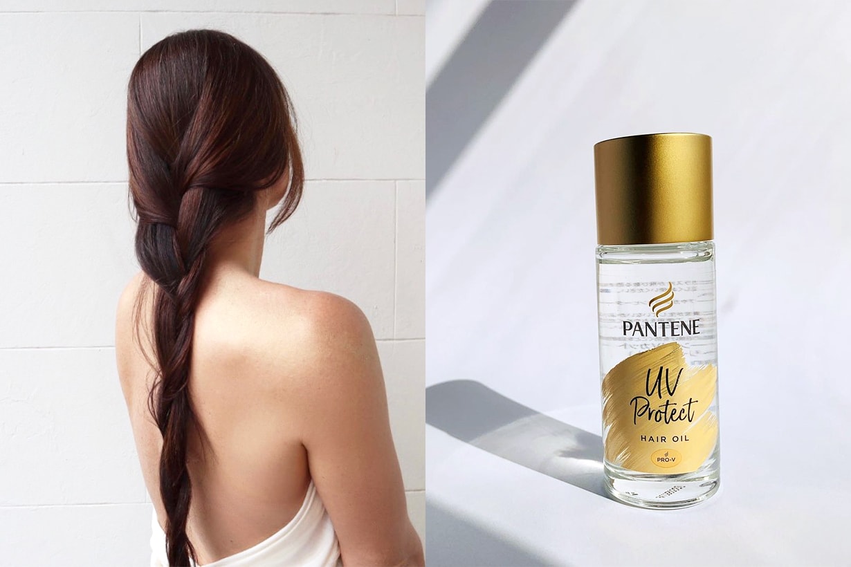 Hair Care Products Japanese Girls Pantene Pro V UV Protect Hair Oil MIEUFA Hair and Skin SPF 50 Spray LILAY Wrap Mist