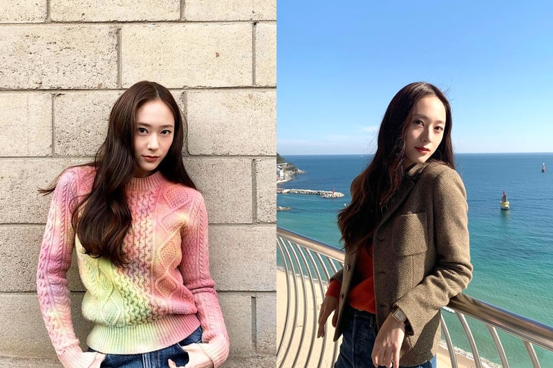 Krystal Jung Ralph Lauren celebrities body figure celebrities keep fit lose weight fitness tips korean idols celebrities actresses