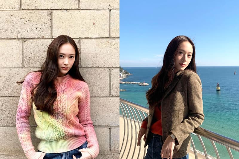 Krystal Jung Ralph Lauren celebrities body figure celebrities keep fit lose weight fitness tips korean idols celebrities actresses