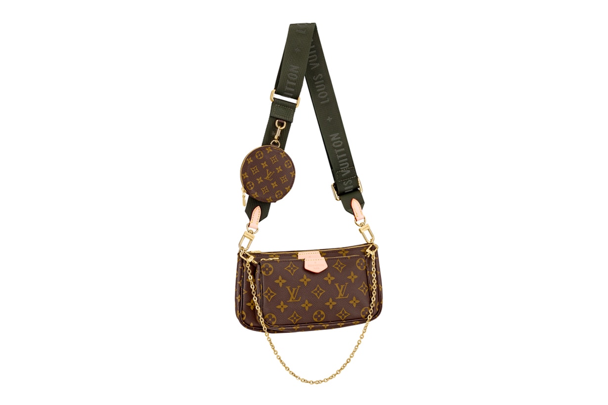 Louis vuitton epi easy pouch on strap handbags 2021ss