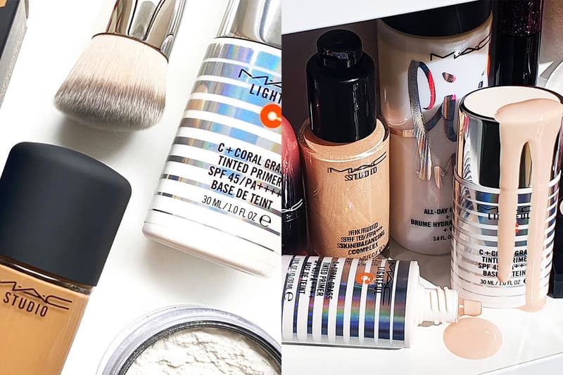 M.A.C C+ Coral Grass Tinted Primer SPF 45/PA++++ Base De Teint Base Makeup Product Cosmetics Korean Girls
