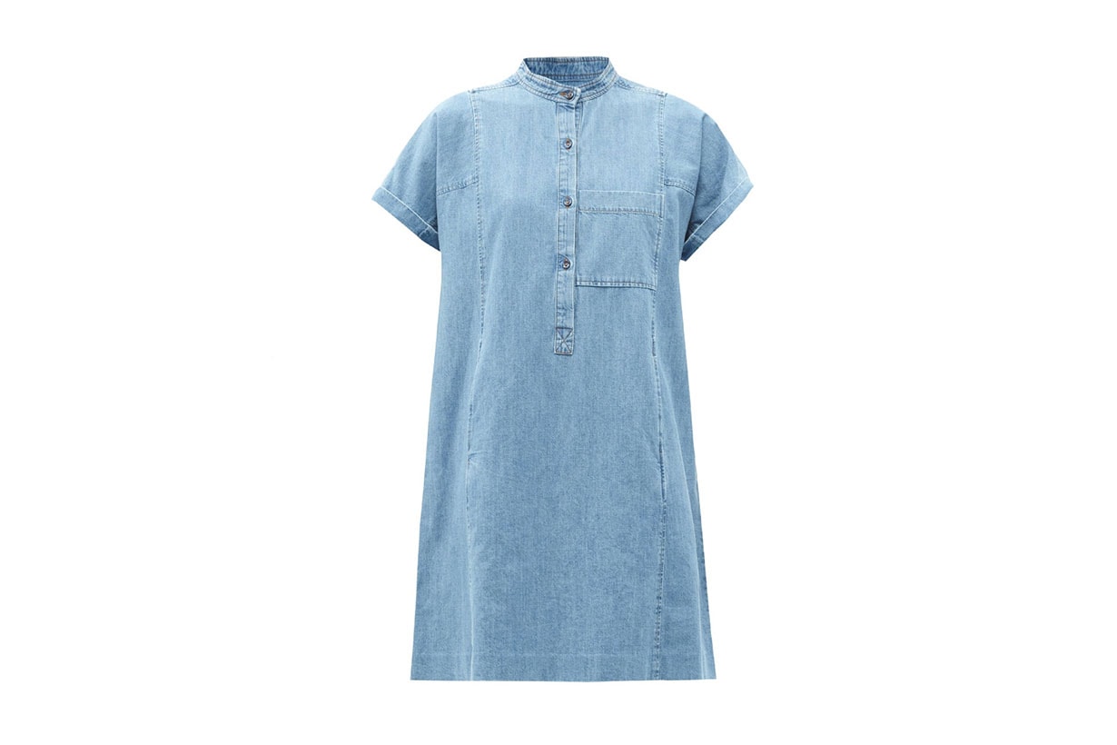 denim dress 2021 spring summer fashion trend