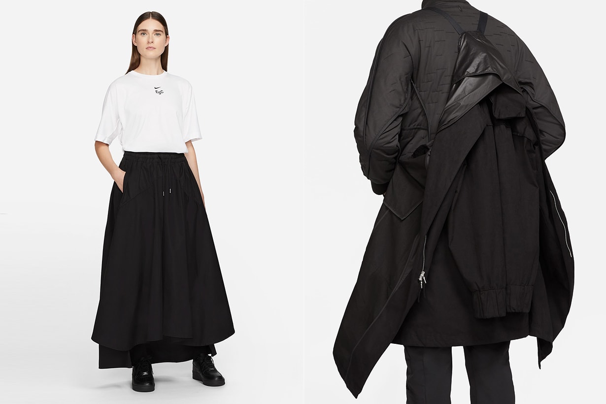 nike every stitch considered apparel sportswear spring collection outerwear jackets tees pants skirts
