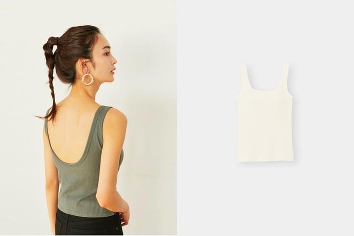 搶著囤色:GU 方領 Bra Top,不只讓鎖骨更性感還很修飾肩寬!