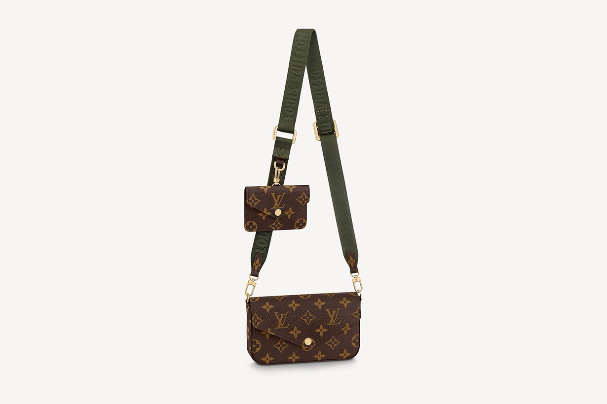 Louis vuitton epi easy pouch on strap handbags 2021ss