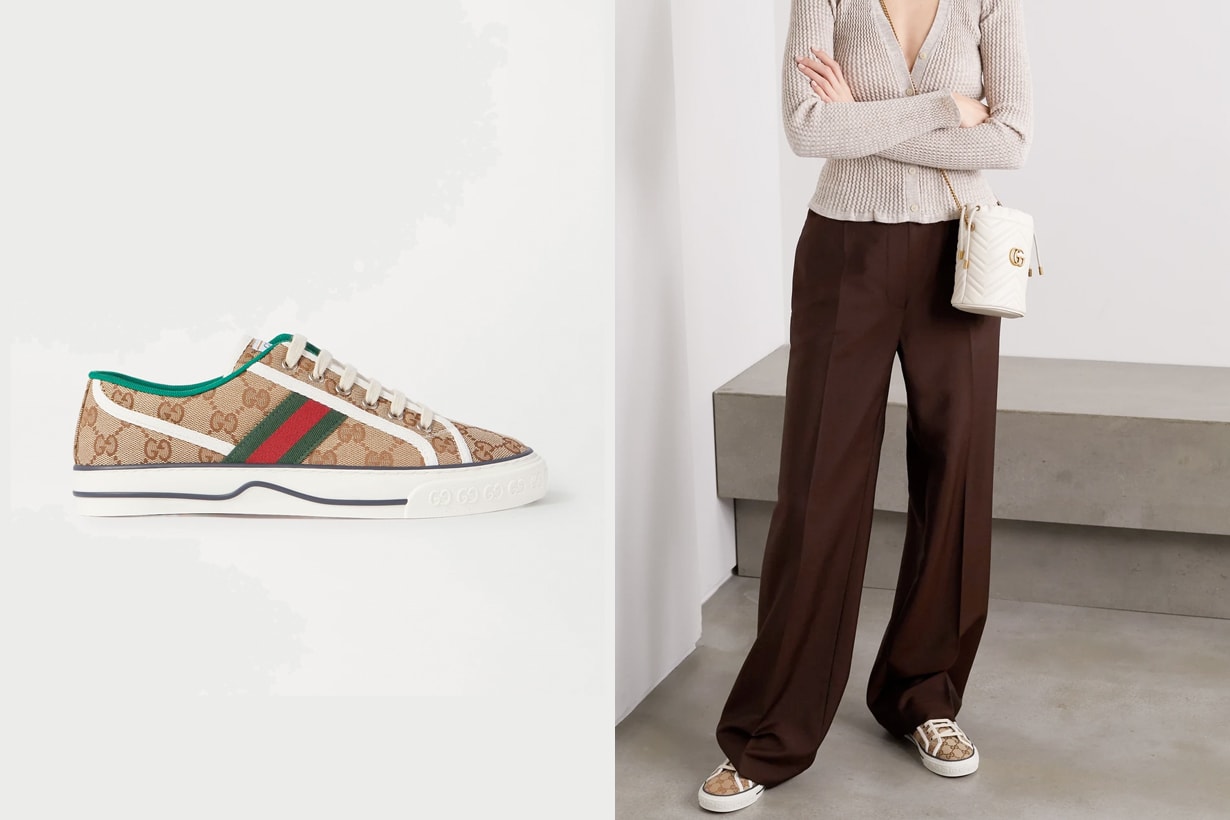 gucci tennis 1977 AR wanna kicks NFT can't wear