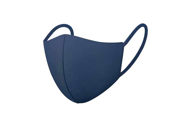 uniqlo face mask airism blue brown navy
