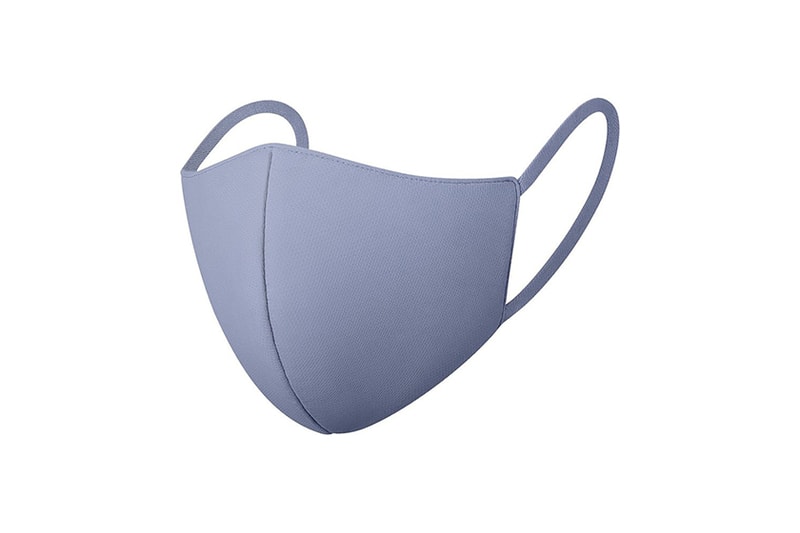 uniqlo face mask airism blue brown navy