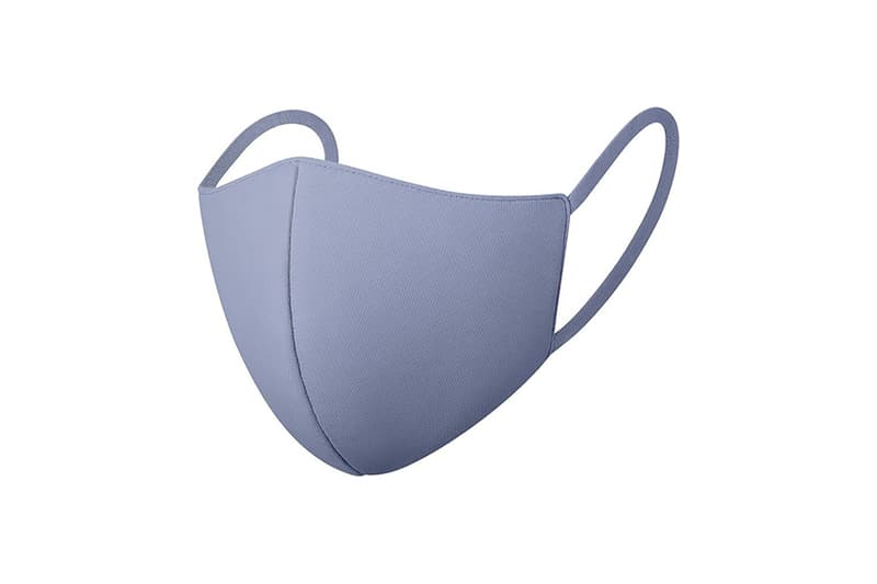 uniqlo face mask airism blue brown navy