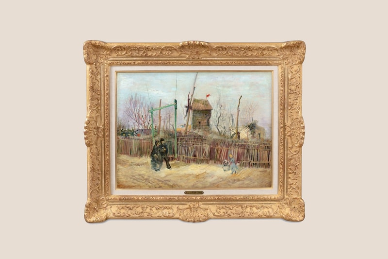 Vincent Van Gogh sotheby's Scène de rue à Montmartre 2021 sold