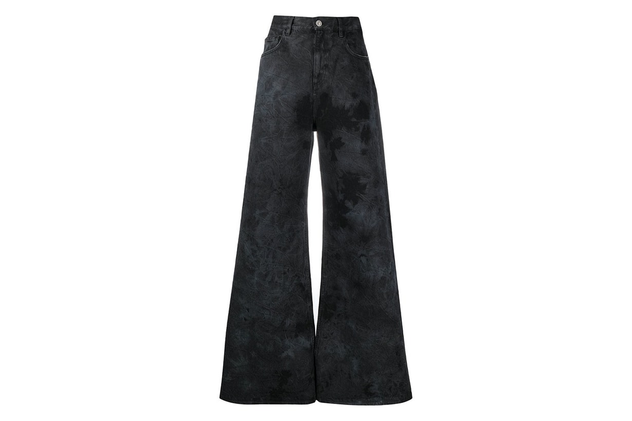 denim trouser pants trend tie dye 2021ss