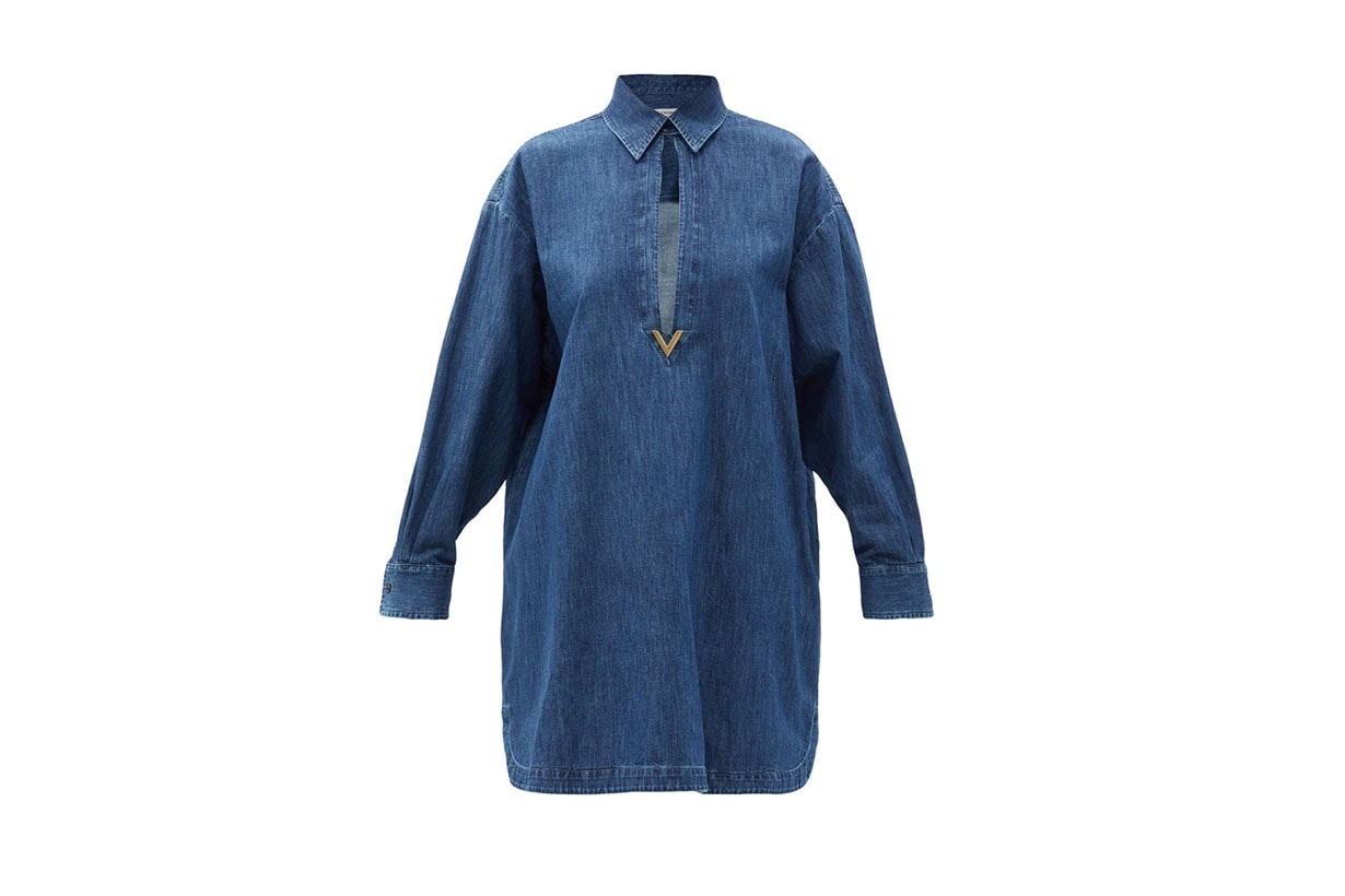 denim dress 2021 spring summer fashion trend