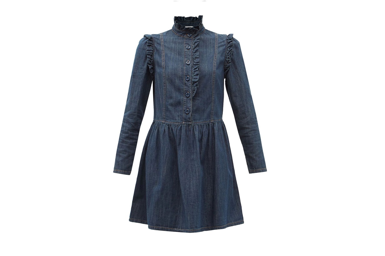 denim dress 2021 spring summer fashion trend