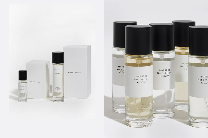 Mihan Aromatics Australia Vegan and natural base parfums