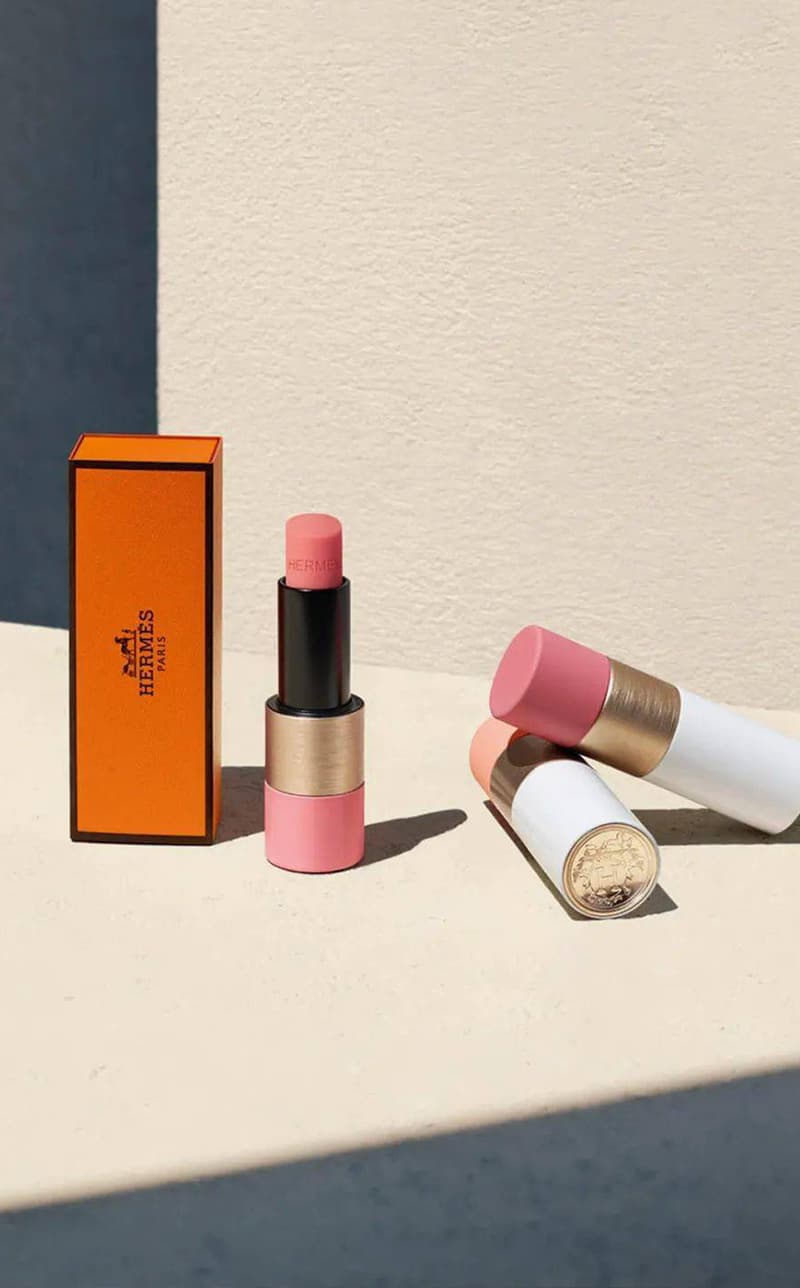Rose Hermes Silky Blush Lipstick