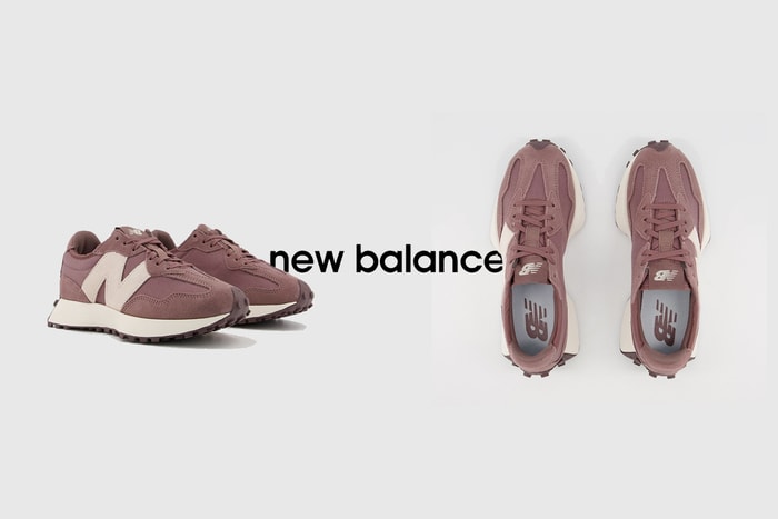 低調質感:New Balance 327 新配色,不怕撞款的煙燻粉!