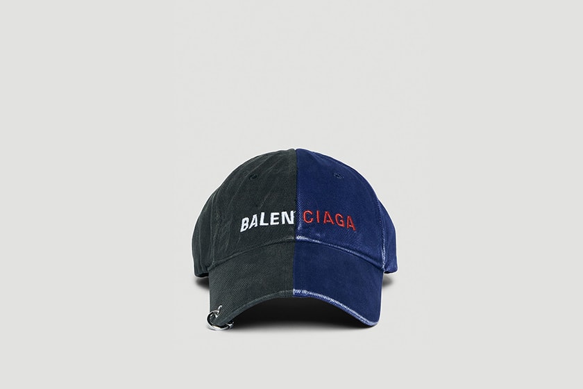 BALENCIAGA 50-50 Cap in Black