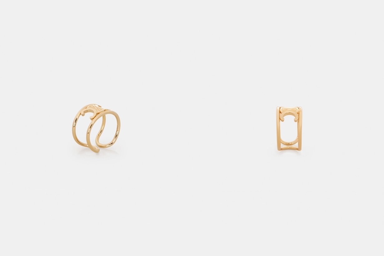 celine Maillon Triomphe Ring gold classic design
