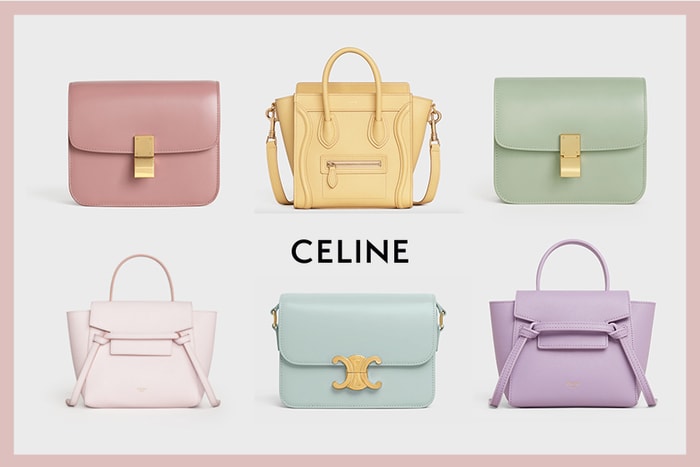 讓女生心動的粉嫰感,今個春夏 Celine 為經典手袋抹上清新粉色調!