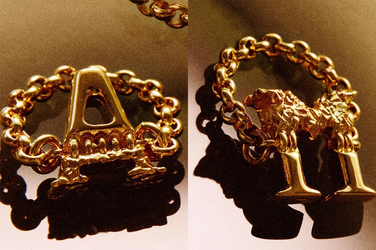 loewe Alphabet ring 2021 where buy elegant