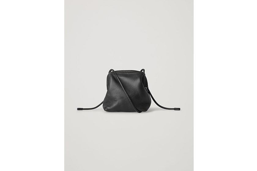 KNOTTED STRAP LEATHER BAG