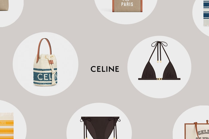 敲碗上架:CELINE 首件泳衣+可愛抽繩包,即將榮登 It Items!
