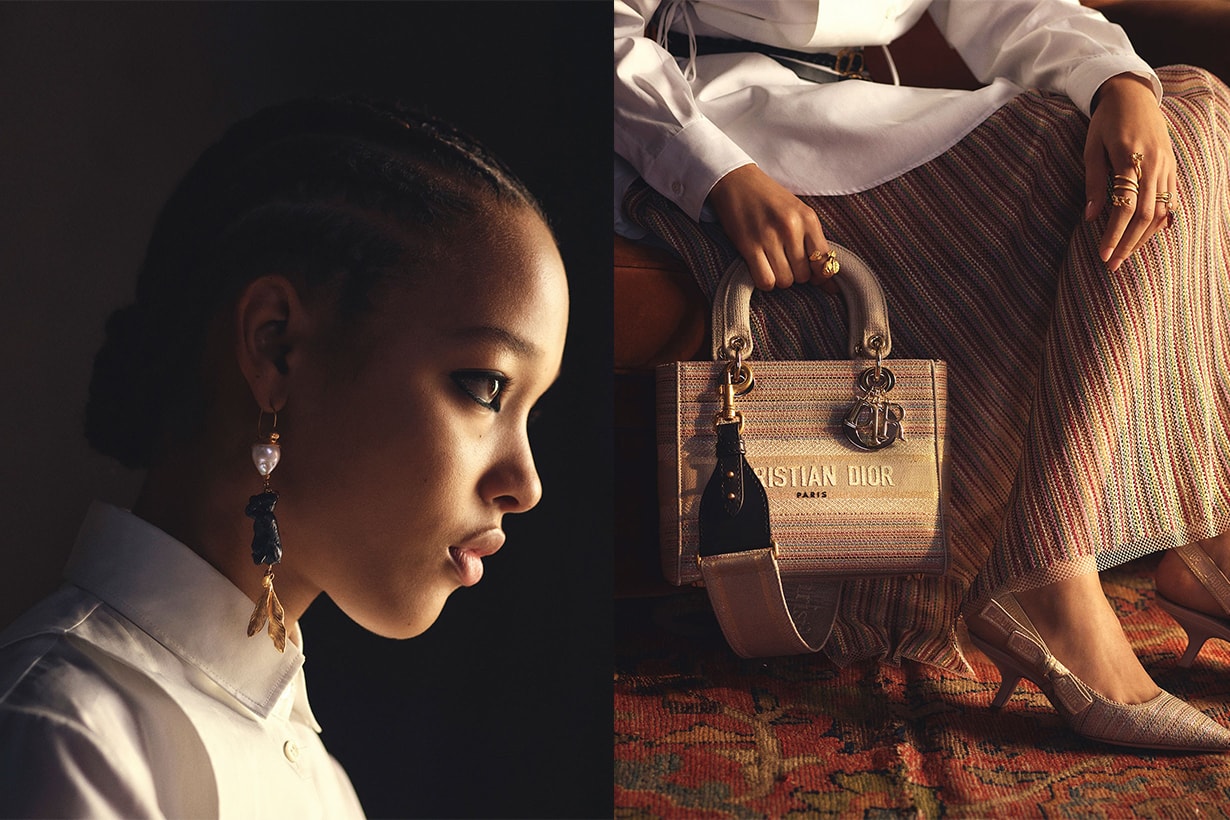 dior 2021 summer capsule gold collection handbags Maria grazia chiuri