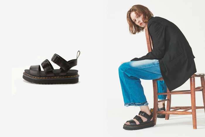 夏天的時髦味:Dr. Martens 厚底涼鞋,住進個性女生的心!