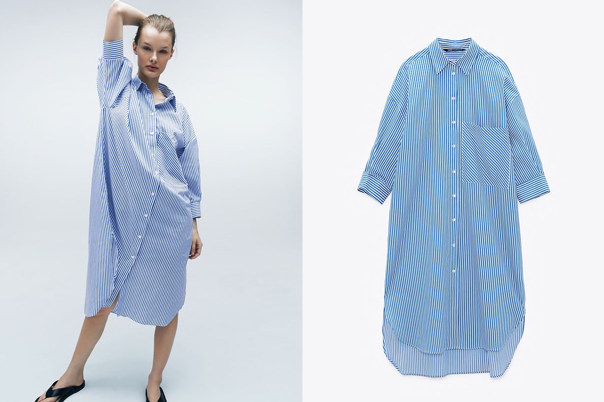UNIQLO ZARA GU Striped shirts fast fashion trends 2021ss