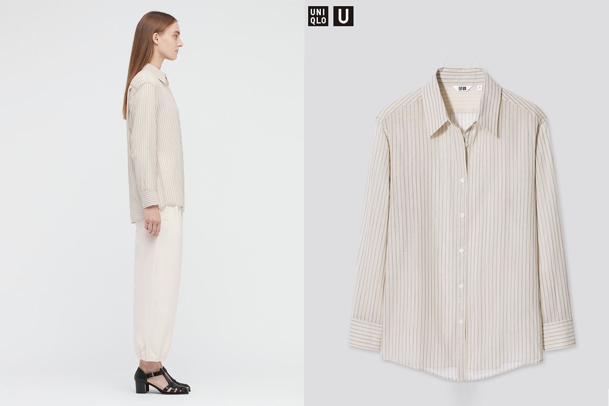 UNIQLO ZARA GU Striped shirts fast fashion trends 2021ss
