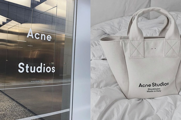 還是簡單最耐看:Acne Studios 帆布袋,不喧賓奪主的百搭單品!