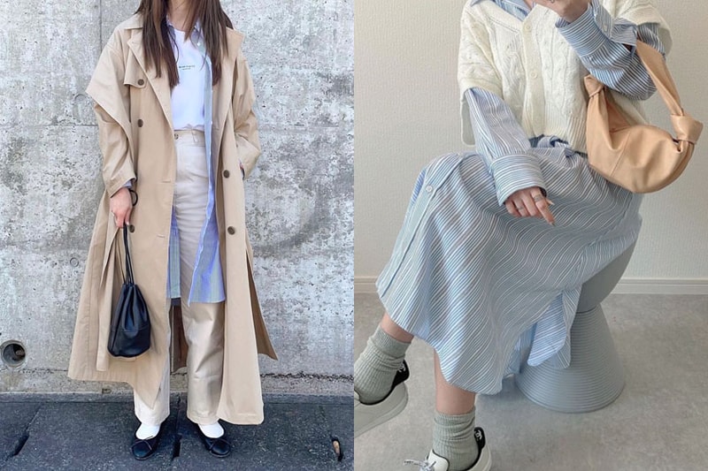 UNIQLO ZARA GU Striped shirts fast fashion trends 2021ss