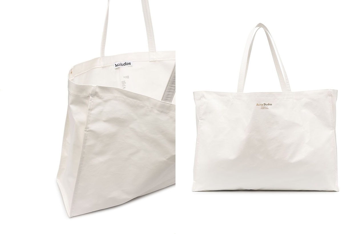 acne studios canvas bags handbags 2021 spring summer collection release