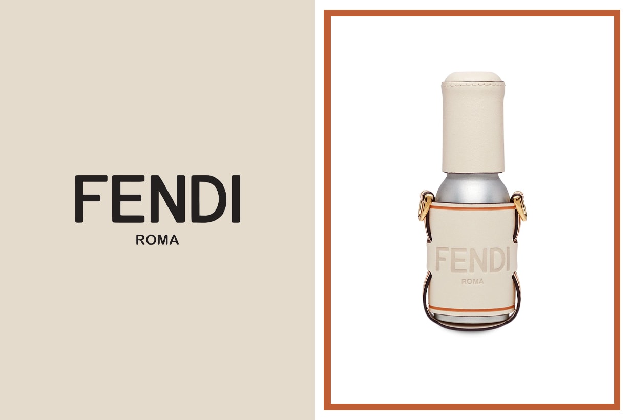 Fendi logo-print hand sanitizer holder Covid-19 pandemic hygiene products