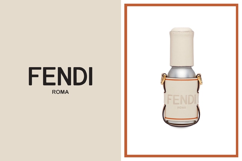 Fendi logo-print hand sanitizer holder Covid-19 pandemic hygiene products