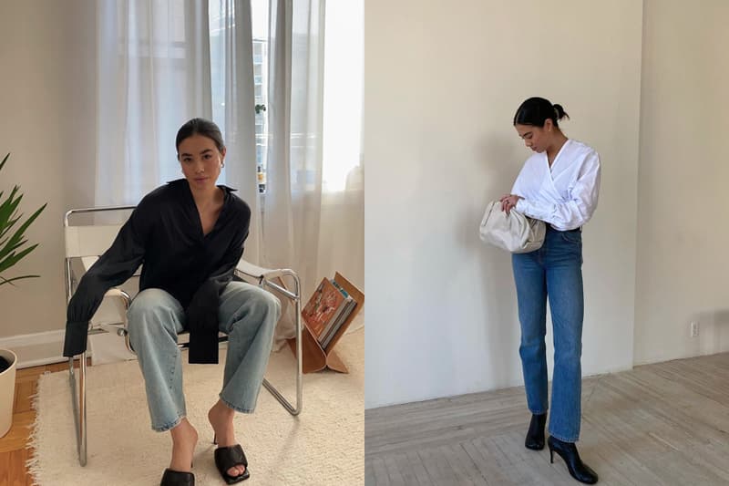 2021 best jean trends instagram fashion blogger