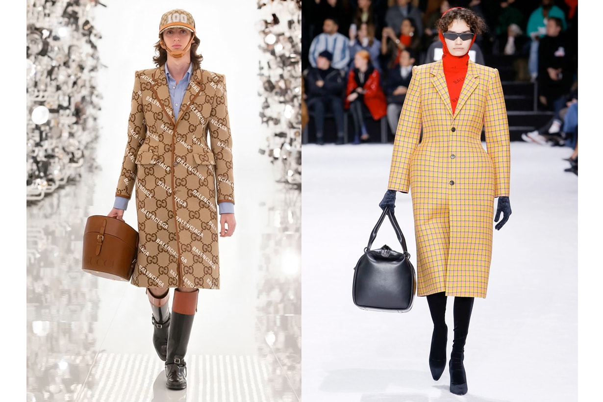 gucci balenciaga 2021 fw 100 anniversary everything need to know