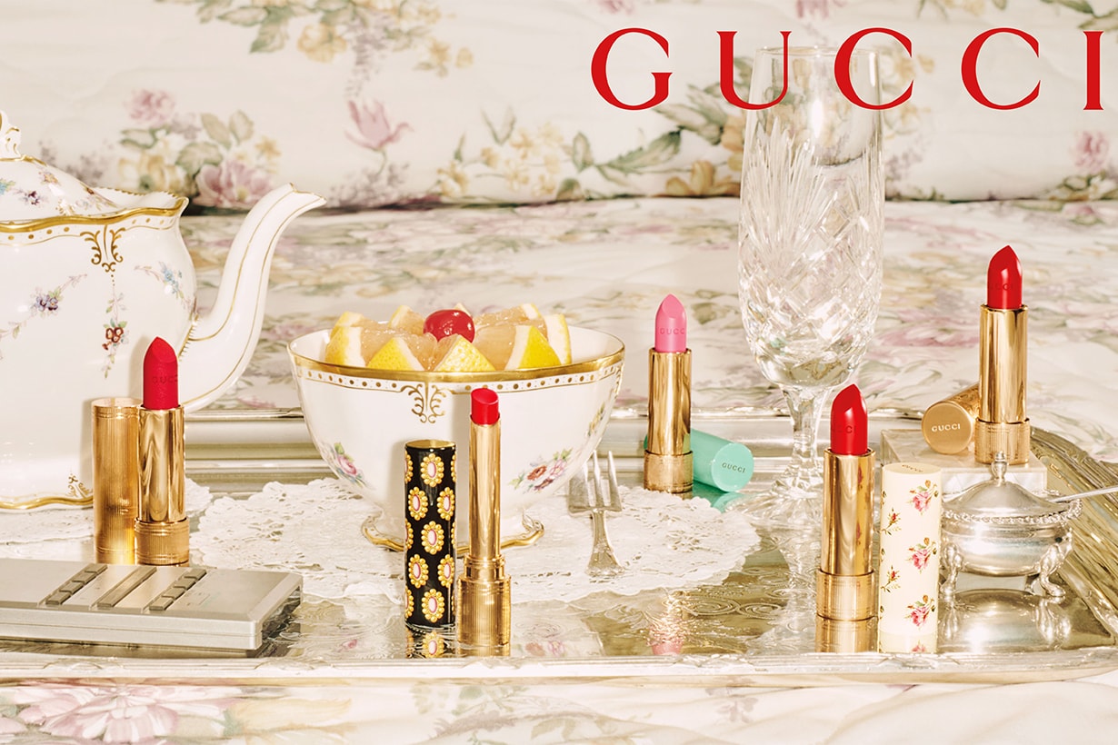 Gucci Beauty Rouge De Beauté Brillant Lipsticks Collection