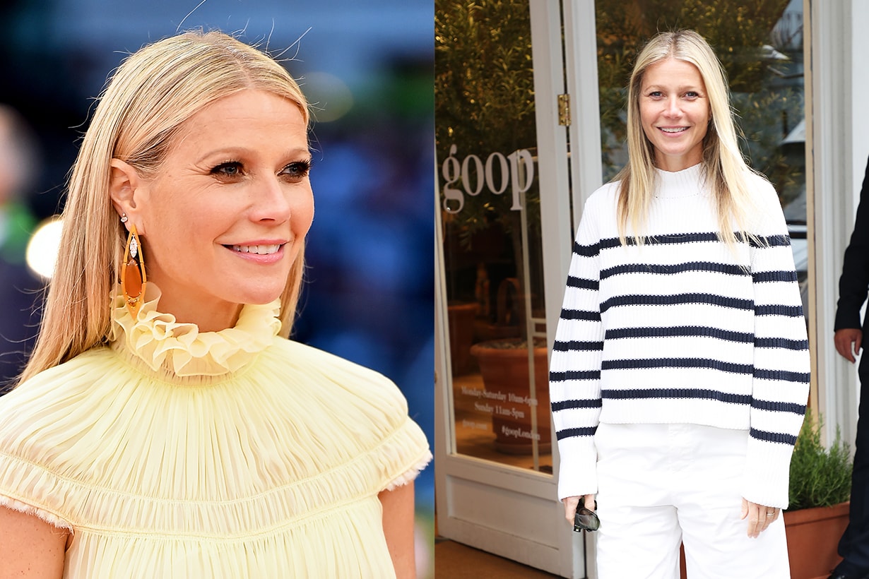 Gwyneth Paltrow Vogue sharing skincare tips celebrities skincare routine sunscreen clean beauty Goop