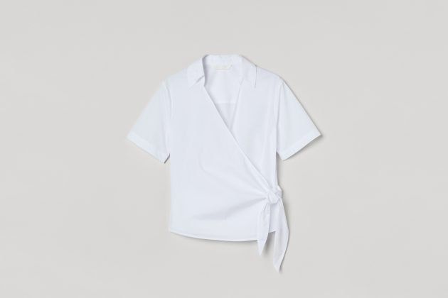 h&m summer shirts styling tie 2021