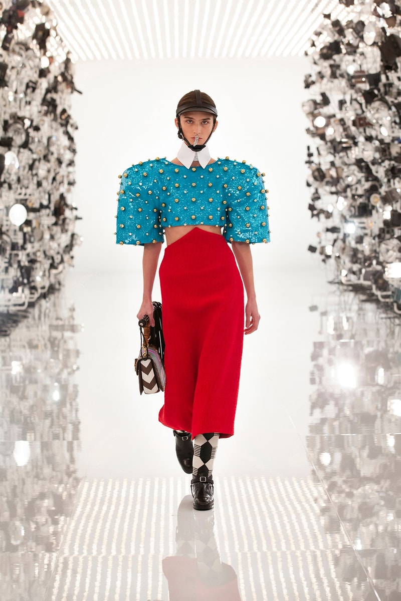 gucci aria fall winter collection balenciaga collaboration 100 anniversary alessandro michele demna gvasalia release