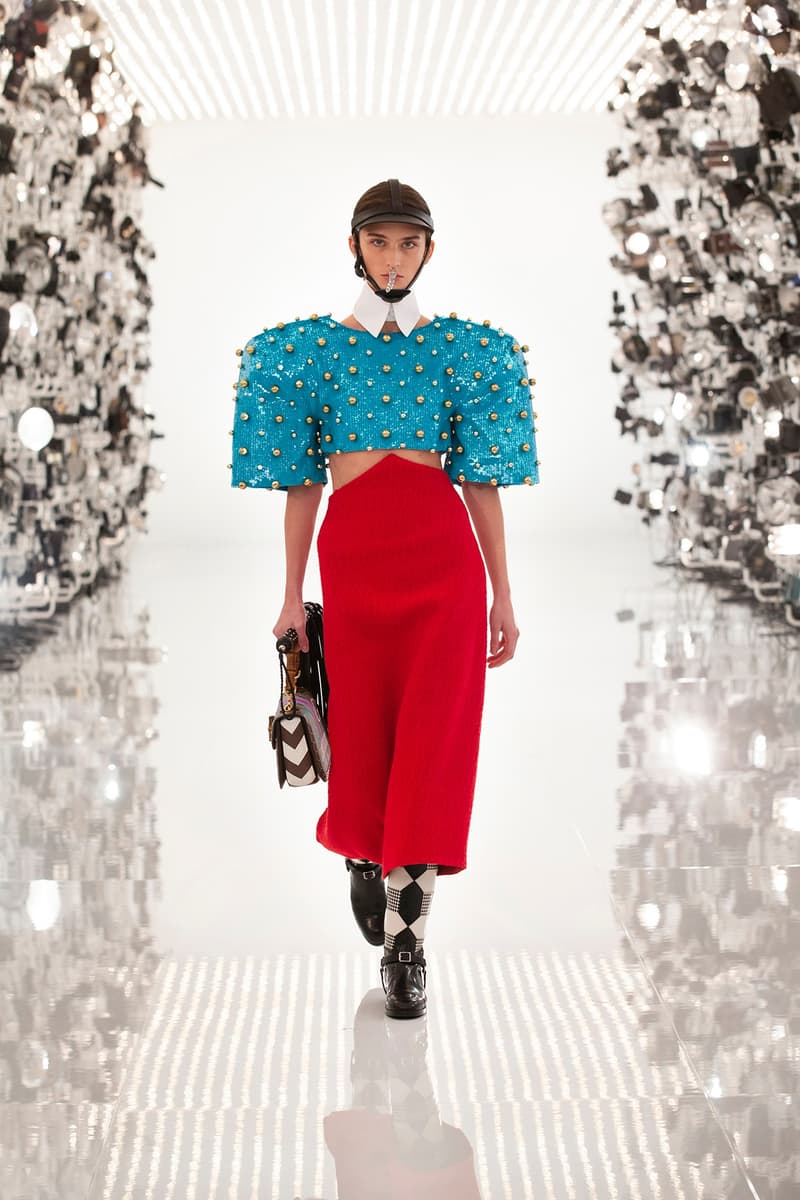 gucci aria fall winter collection balenciaga collaboration 100 anniversary alessandro michele demna gvasalia release